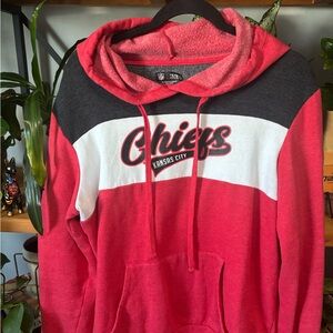 NFL Chiefs Red, Black, and White Hoodie